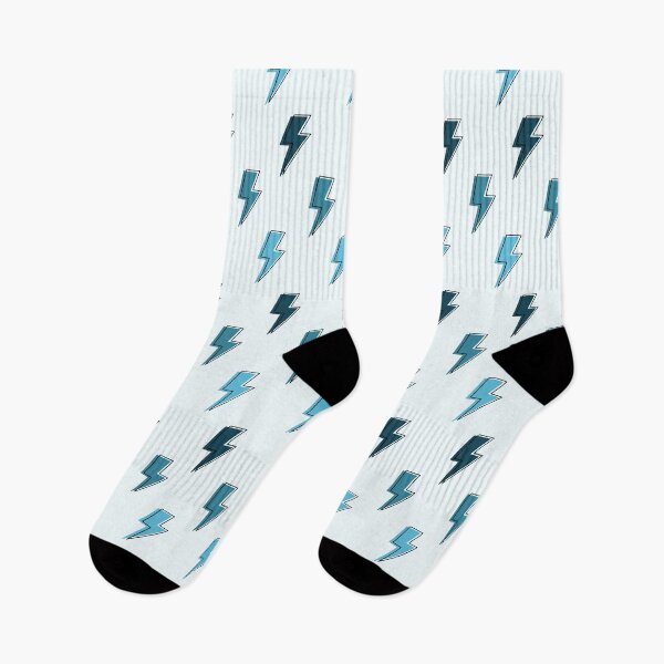 Item preview, blue lightning bolt pattern designed and sold by designsbysoph-.
