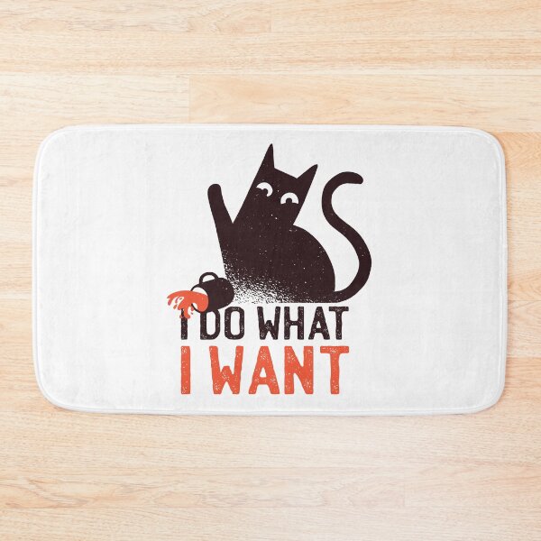 Item preview, rebel cat shirt I DO WHAT I WANT designed and sold by delkh07.