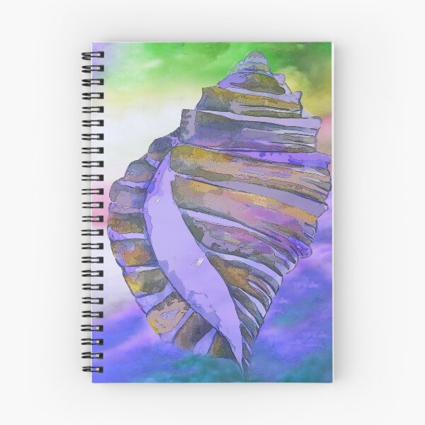 Item preview, NAUTILUS CONCH SEA SHELL PURPLE PINK DREAM designed and sold by Overthetopsm.