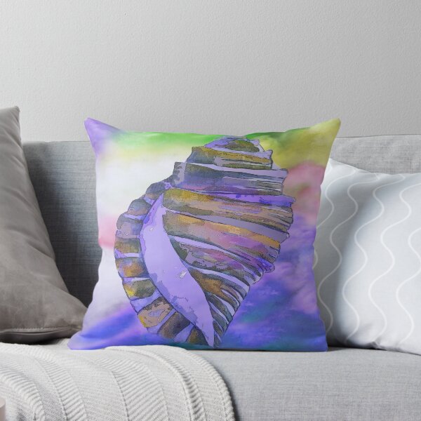 Item preview, NAUTILUS CONCH SEA SHELL PURPLE PINK DREAM designed and sold by Overthetopsm.