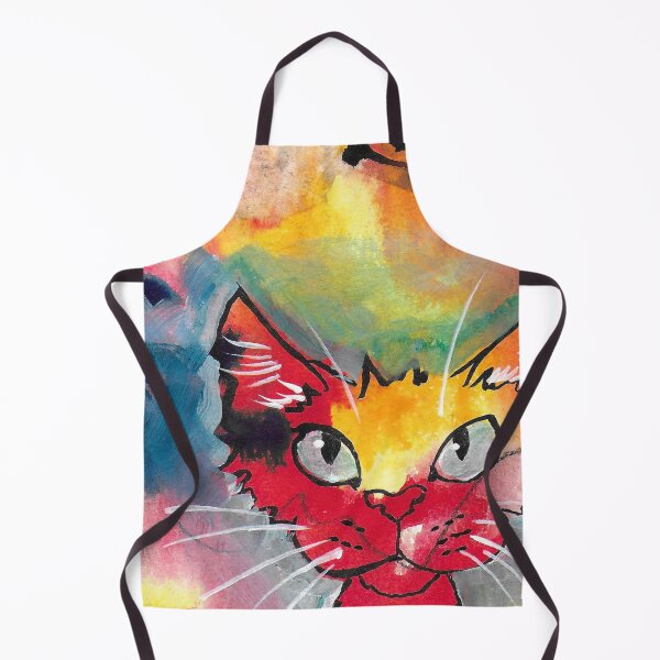 Item preview, Sally Funky Katzenmalerei designed and sold by padgett mason.