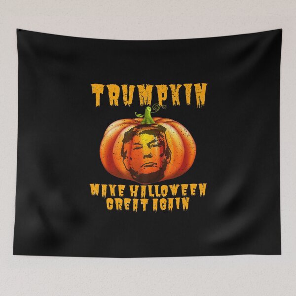 Item preview, TRUMPKIN TRUMP 2020 Make Halloween Great Again Graphic Funny T Shirt Gift For Fans, For Men And Women, Gift Halloween, Thanksgiving, Christmas Day designed and sold by WhistlerTess.