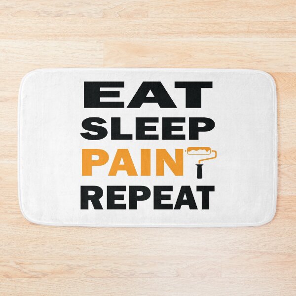 Item preview, Eat Sleep Paint Repeat designed and sold by MousaObaid.