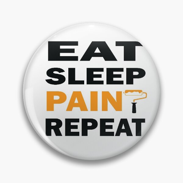 Item preview, Eat Sleep Paint Repeat designed and sold by MousaObaid.