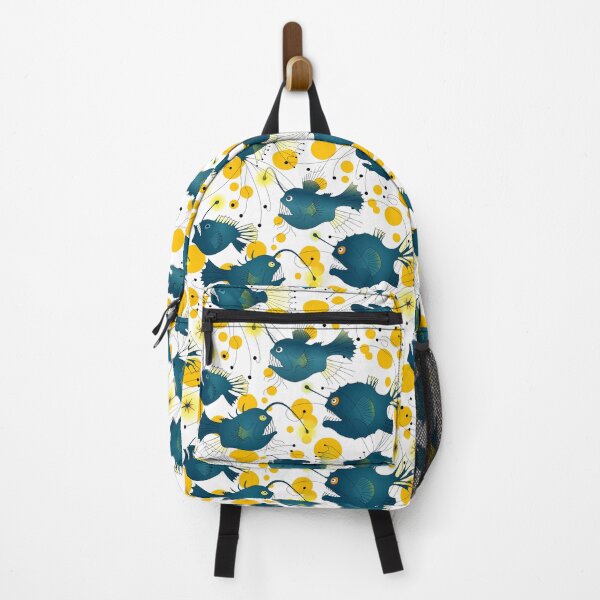 Item preview, Angler fish - blue/yellow designed and sold by kobyakov.