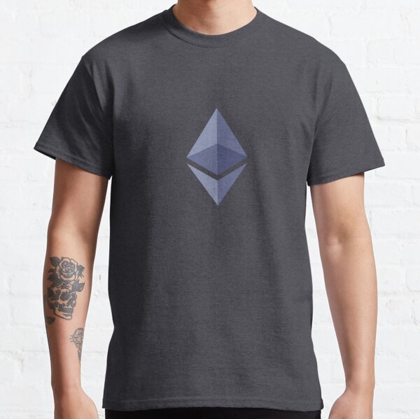 Ethereum Purple Logo Only Classic T-Shirt