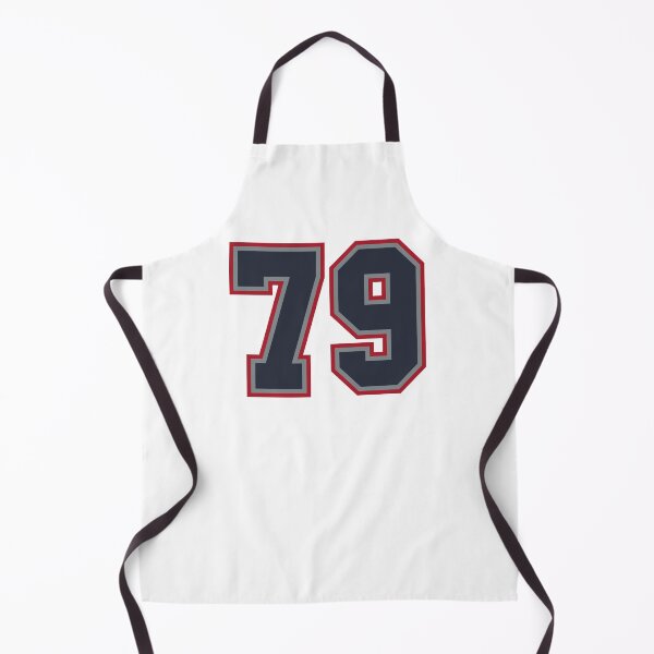 Item preview, 79 Navy Grey Red Sports Number Seventy-Nine designed and sold by HelloFromAja.