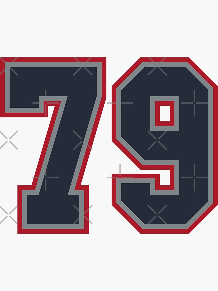 77 Sports Number Seventy-Seven Sticker for Sale by HelloFromAja