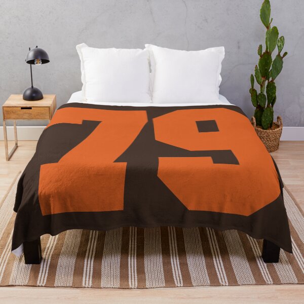 Item preview, 79  Number Cleveland Sports Seventy-Nine Brown Jersey designed and sold by HelloFromAja.