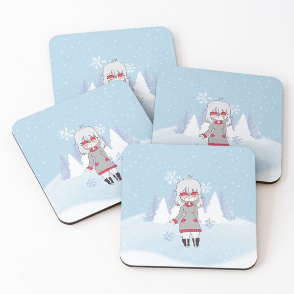 Item preview, Cute Chibi Kawaii Girl Winter Girl designed and sold by uwu-kitty.