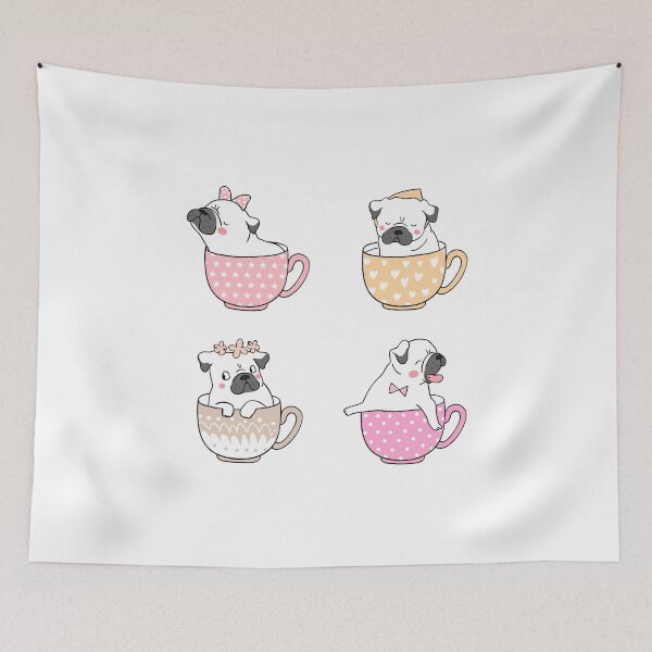 Item preview, Pugs in Cups designed and sold by neteor.