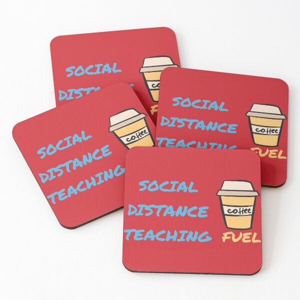 Item preview, Social Distance Teaching Fuel designed and sold by WordsmithNerd.