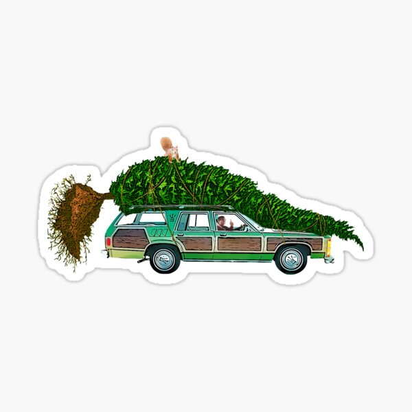 National Lampoon's - Christmas Car Only Sticker