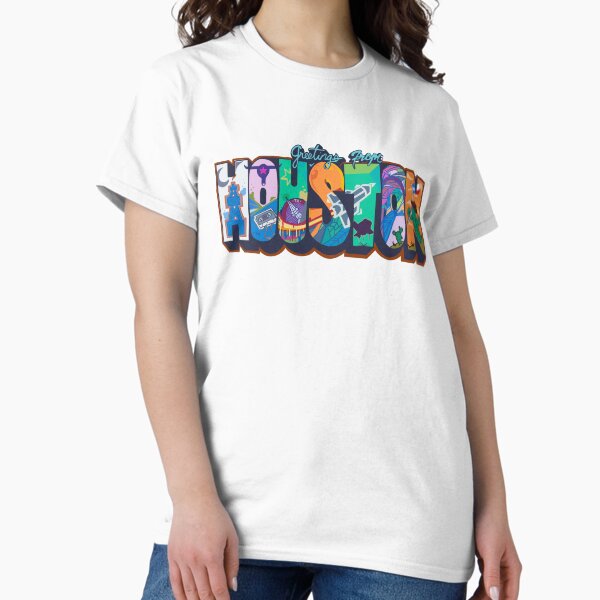 Item preview, Greetings from Houston art designed and sold by ZoieEstay1.
