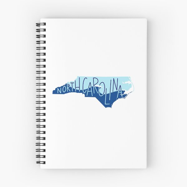 Item preview, North Carolina State Outline Calligraphy designed and sold by Sarah Burk.