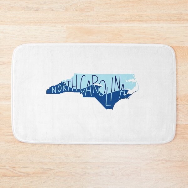 Item preview, North Carolina State Outline Calligraphy designed and sold by Sarah Burk.