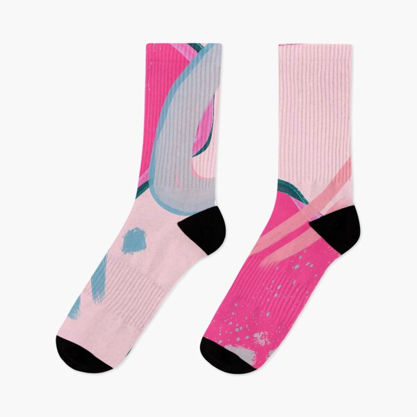 Item preview, Pink and Blue Modern Abstract Design designed and sold by elizablock.