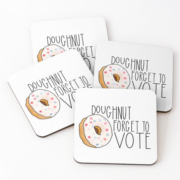 Item preview, Doughnut Forget To Vote (Go Vote) designed and sold by DonutShirts.
