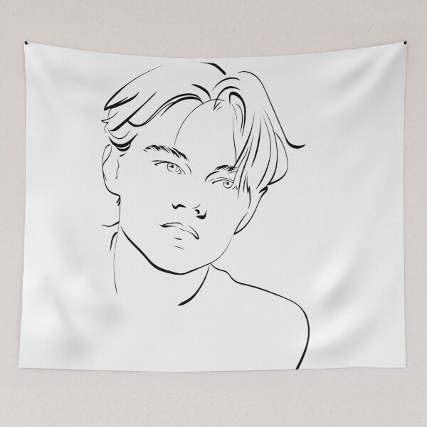 Item preview, Leonardo Dicaprio Movie poster Titanic shirt Wolf of wall street The Great Gatsby Leo Dicaprio Dicaprio portrait designed and sold by GalleryArtField.