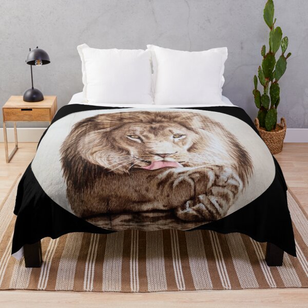 Item preview, African Lion by Minisa Robinson designed and sold by MinisaRobinson.