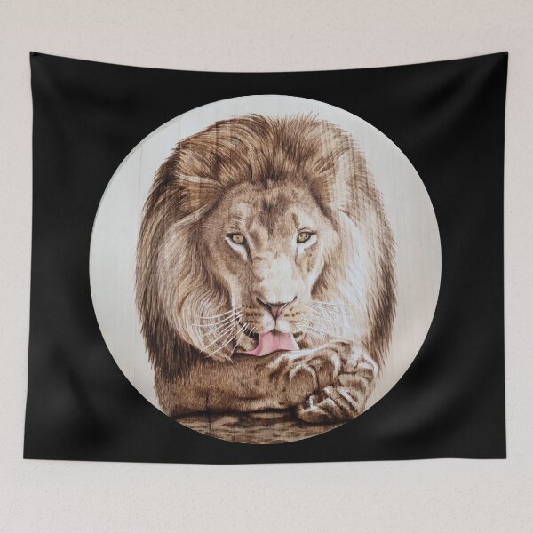 Item preview, African Lion by Minisa Robinson designed and sold by MinisaRobinson.