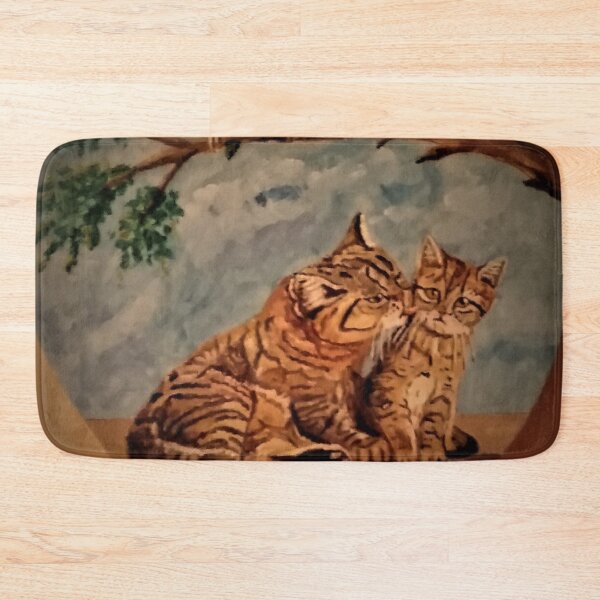 Item preview, dipinto di gatti e passerotti  designed and sold by farfalla 68.