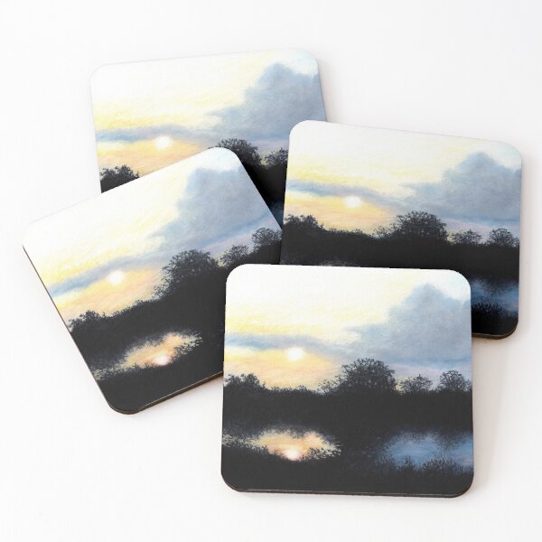 Item preview, Sunset Reflections on a Pond designed and sold by Wendi Moore.