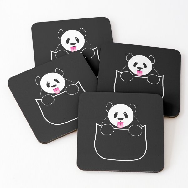 Item preview, Baby Cute Panda in The Pocket designed and sold by SobaWaveStudio.