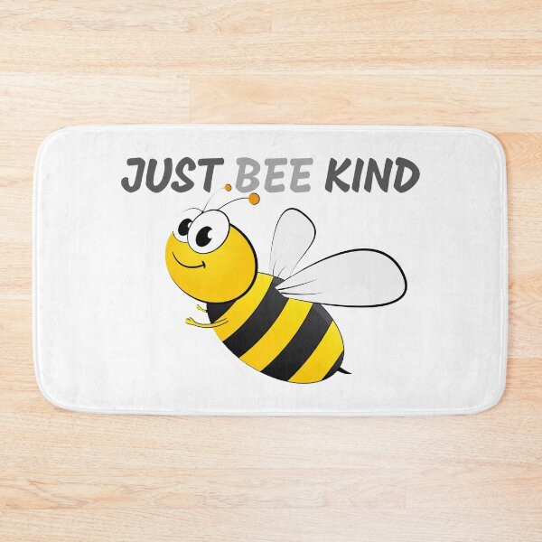 Item preview, Just Bee Kind, Cute Bumblebee Motivational Text Message designed and sold by corner-shop.
