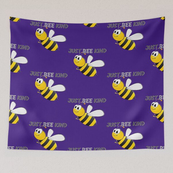 Item preview, Just Bee Kind, Cute Bumblebee Motivational Text Message designed and sold by corner-shop.