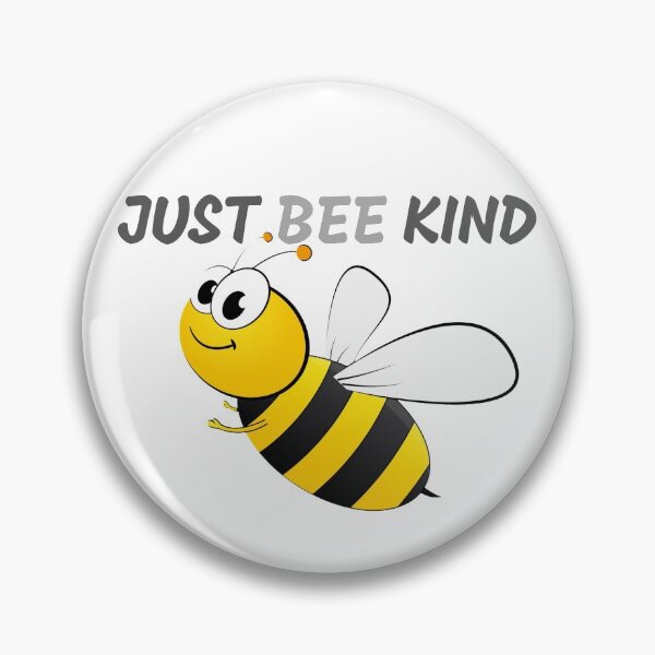 Item preview, Just Bee Kind, Cute Bumblebee Motivational Text Message designed and sold by corner-shop.