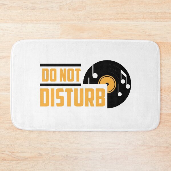 Aperçu de l'œuvre Ne pas déranger - Amateurs de musique Vinyle créée et vendue par AllyShop.