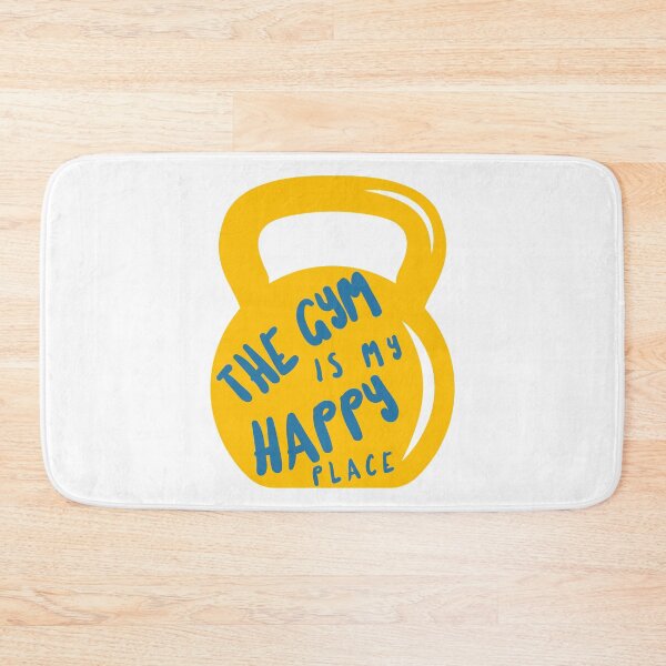 Item preview, The Gym Is My Happy Place designed and sold by Heckabes.