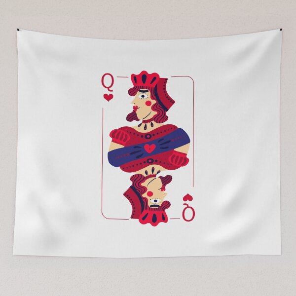 Item preview, carte joker funny carte joker cute carte joker Queen  designed and sold by silverass.