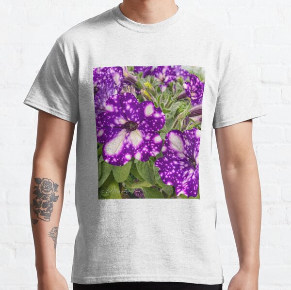 Purple tye petunia Classic T-Shirt