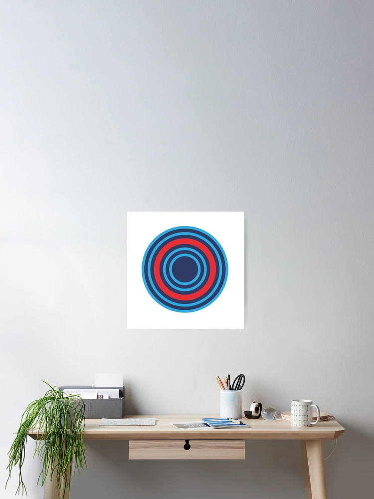 Thumbnail 2 of 3, Poster, Martini Racing Target designed and sold by PSstudio.