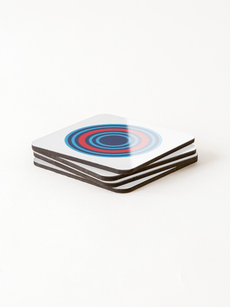 Thumbnail 4 of 5, Coasters (Set of 4), Martini Racing Target designed and sold by PSstudio.