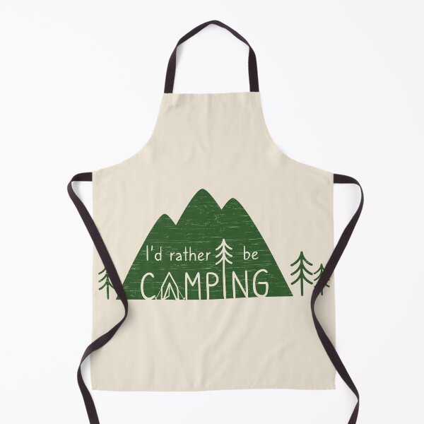 Item preview, I'd Rather Be Camping - Green designed and sold by MSwiftDesigns.