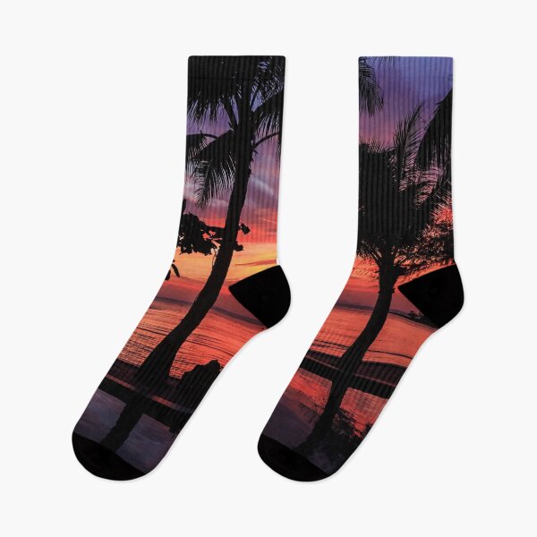 Item preview, Dramatic Sunset with silhouettes palm in Thailand designed and sold by photo123pro.
