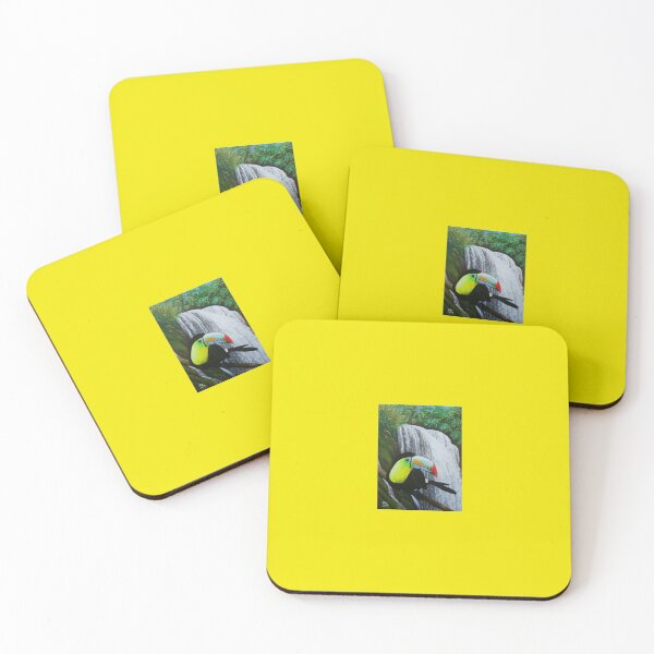 Item preview, Yellow Tropical Waterfall designed and sold by LizBanegasArt.