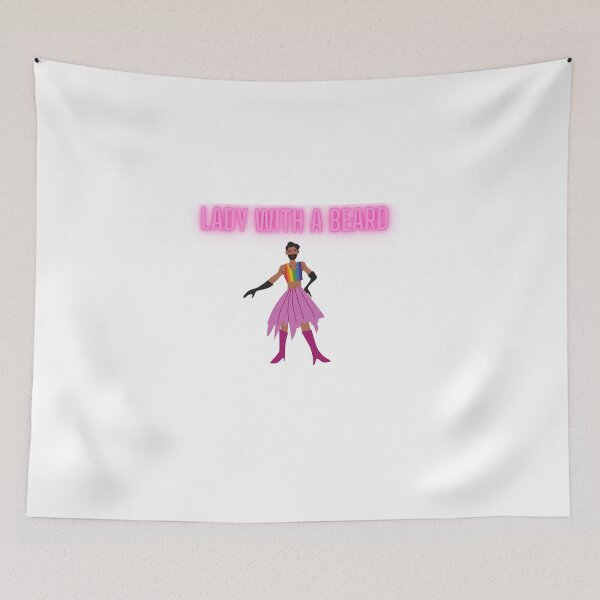 Item preview, Lady with a beard designed and sold by Carolinisen.