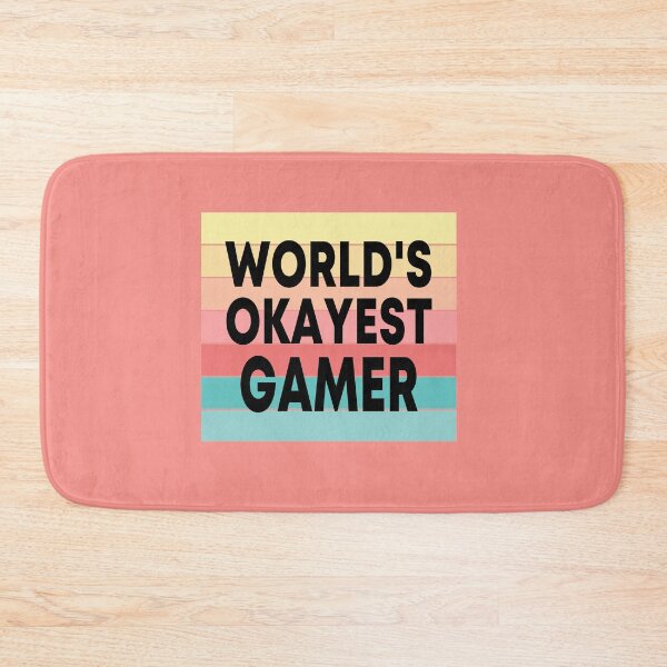 Item preview, World's Okayest Gamer Funny Gaming designed and sold by JustGift.
