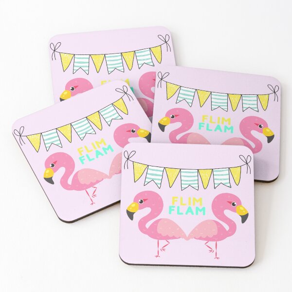 Item preview, FLIMFLAM FLAMINGO PARTY designed and sold by garhoud.
