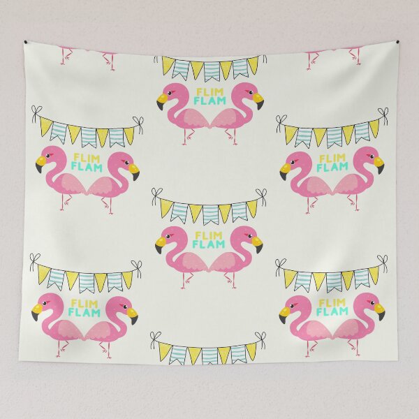 Item preview, FLIMFLAM FLAMINGO PARTY designed and sold by garhoud.