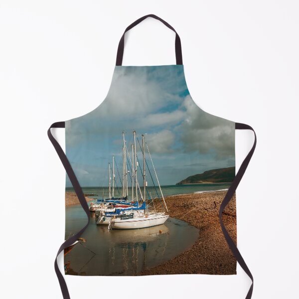Item preview, Boats at Porlock Weir designed and sold by LindaCooke.