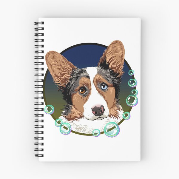 Item preview, Maxx the Merle Cardigan Corgi  designed and sold by Sericinda.