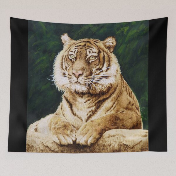 Item preview, Tiger woodburning by Minisa Robinson designed and sold by MinisaRobinson.