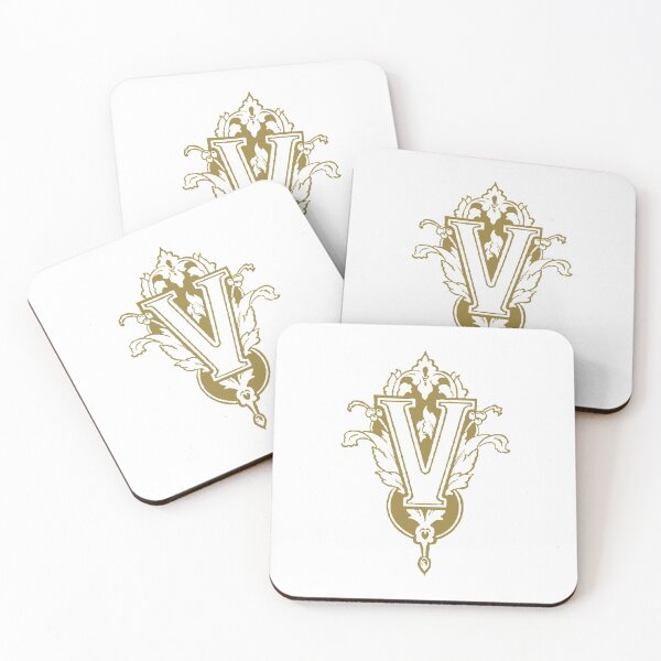 Item preview, Vintage Letter V Gold designed and sold by yourscotborders.