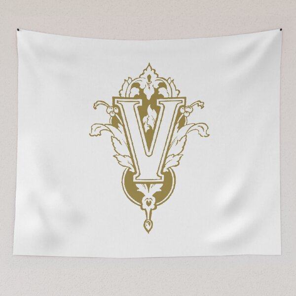 Item preview, Vintage Letter V Gold designed and sold by yourscotborders.