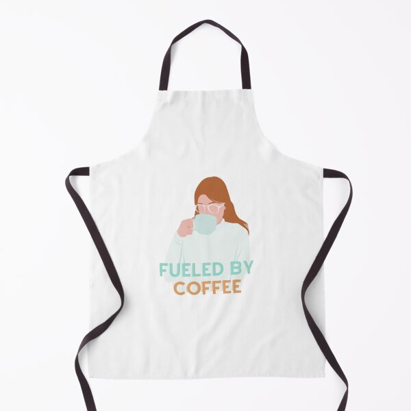 Item preview, Fueled by COFFEE | Girl Drinking Coffee designed and sold by Victoria Arose.